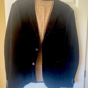 Like new Rockin Satorial dark navy cordoroy two button blazer.
